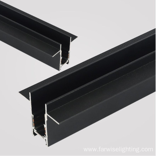 plaster ceiling 20 wildth LED magnetic track profile